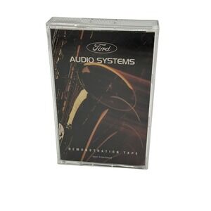 Vintage Ford Audio System Demo Cassette Tape Back To Future Promo FOAF-19A199-AA